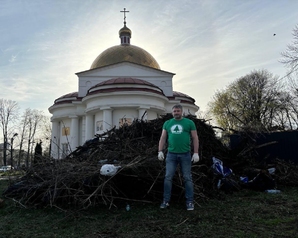 Липецкие «Зеленые» приняли участие в общегородском субботнике